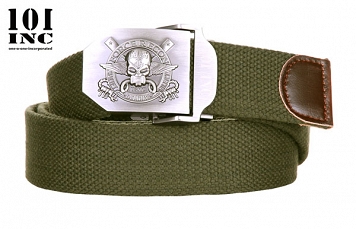 Pasek do spodni Force Recon zielony - szer. 3,5 cm