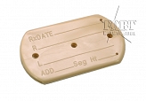 Pokrowiec na nieśmiertelnik - Cover, Personnel ID Tag - US Army