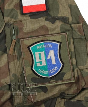 Naszywka na rękaw - 91 Batalion Logistyczny