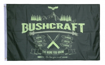 Flaga Bushcraft - 100x150cm