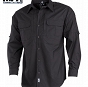 Koszula taktyczna Strike - teflon - długi rękaw - czarna