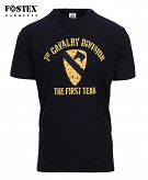 Koszulka - 1st Cavalry Division - czarna