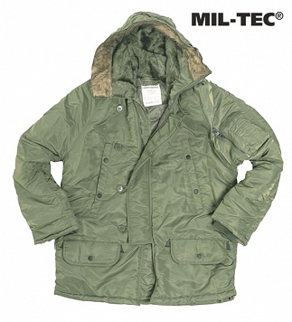 Kurtka Alaska N3B Basic - zielona - Mil-Tec