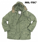 Kurtka Alaska N3B Basic - zielona - Mil-Tec