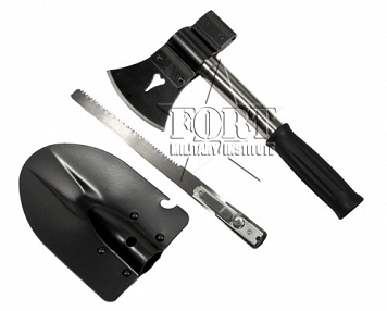Survival Multitool - saperka, siekiera, piła