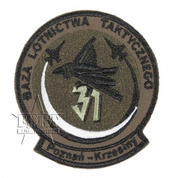 Naszywka - 31 Baza Lotnictwa Taktycznego - polowa