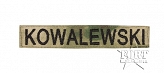Naszywka z nazwiskiem A-TACS FG Camo - naszywana