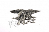 Odznaka Navy Seals - srebrna - mała