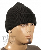 Czapka - docker cap - czarna - Fine knitted