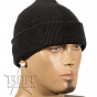 Czapka - docker cap - czarna - Fine knitted