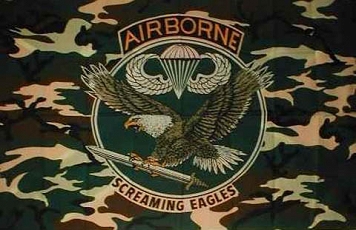 Flaga - Airborne Eagle - camo - 100x150cm