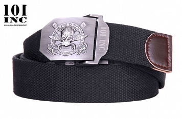 Pasek do spodni Force Recon czarny - szer. 3,5 cm