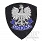 Orzełek na czapkę patrolówkę - Policja