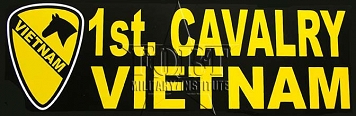 Naklejka - NAM ERA - 1st. Cavalry