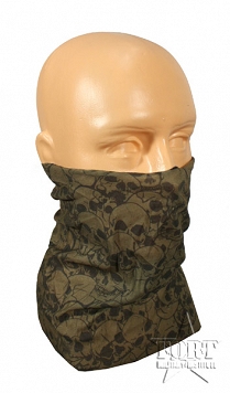 Gaiter (komin) - Tactical Wrap - Coolmax - z czaszkami