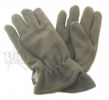 Rękawiczki polarowe - zielone