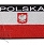 Naszywka - Polska - flaga+godło - kolor