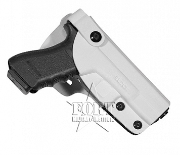 Kabura biała - Kydex - Glock 17 - WRD i ŻW - nowa