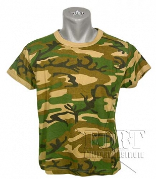 Koszulka damska - woodland