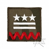 Stopień na kurtkę Strzelec OSW - St. Inspektor - kolor - na rzep