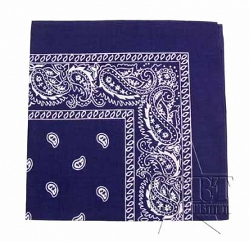 Bandana granatowa