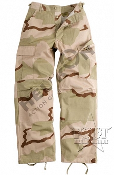 Spodnie BDU 3 Color Desert - ripstop - Helikon
