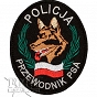 Naszywka - Przewodnik Psa, Policja - emblemat - na rzep