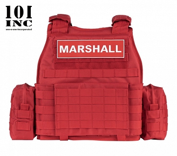 Kamizelka taktyczna Marshall - Molle - czerwona