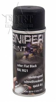Farba Sniper Paint - RAL 9021 Flat Black
