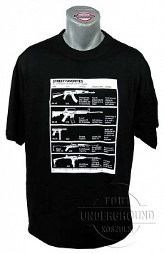 Koszulka - Street Favorites - czarna