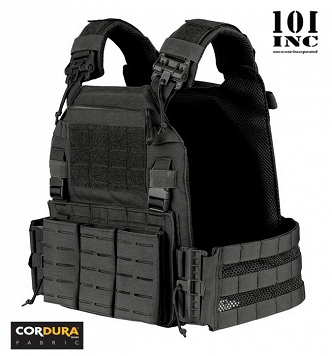 Kamizelka taktyczna - nośnik płyt balistycznych - QR Plate Carrier Lasercut - czarna
