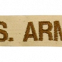 Taśma US ARMY - piaskowa - używana