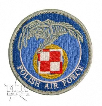 Naszywka - Polish Air Force - na rzep