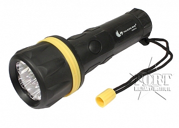 Latarka ręczna RUBBER 02 Falcon Eye - guma - 7 LED - Mactronic