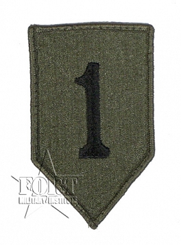 Naszywka - 1st Infantry Division, Big Red One - polowa