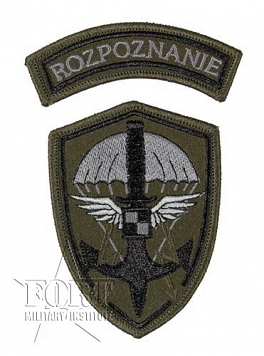 Naszywka - Rozpoznanie - polowa - na rzep