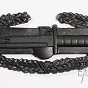 Odznaka bojowa Combat Action 1st Award - polowa