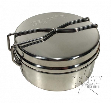 Menażka Helikon - stalowa