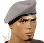 Beret czeski - tłoczony - szary - używany