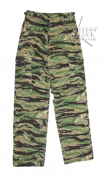 Spodnie BDU - Tiger Stripe - XS - WYPRZEDAŻ 
