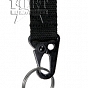 Breloczek DP 210 z karabińczykiem Cordura -  dł.14 cm - czarny