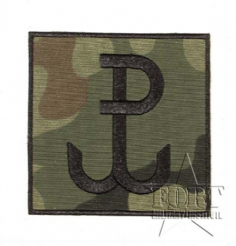 Naszywka - Polska Walcząca - WP camo - duża