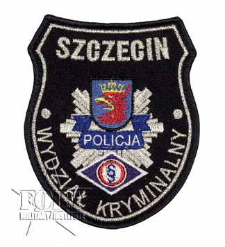 Naszywka - Wydział Kryminalny - miasto - naszywana