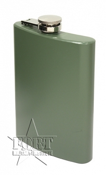 Piersiówka duża - zielona