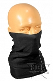 Gaiter (komin) - Tactical Face Wrap - elastyczny - czarny