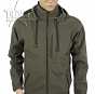 Bluza Soft Shell - odpinany kaptur - zielona