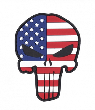 Naszywka 3D - Punisher USA