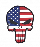 Naszywka 3D - Punisher USA