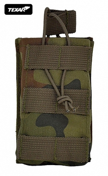 Ładownica  M 4/M 16 - pojedyńcza - otwarta - Molle - WP Camo - Texar