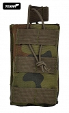 Ładownica  M 4/M 16 - pojedyńcza - otwarta - Molle - WP Camo - Texar